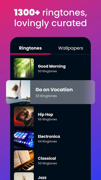 Ringtones for Android Phone - عکس برنامه موبایلی اندروید