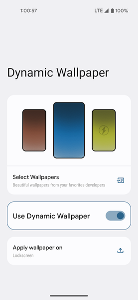 Dynamic Wallpaper - عکس برنامه موبایلی اندروید