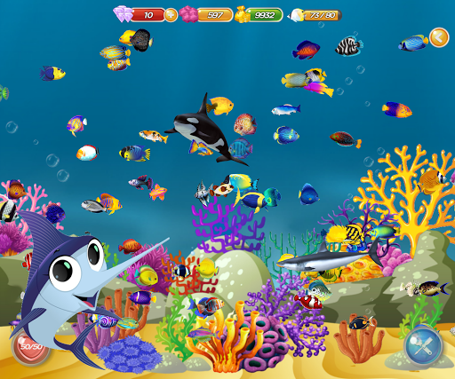 Merge Fish Evolution - عکس بازی موبایلی اندروید