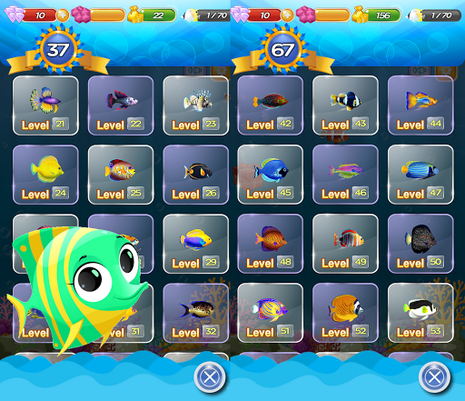 Merge Fish Evolution - عکس بازی موبایلی اندروید