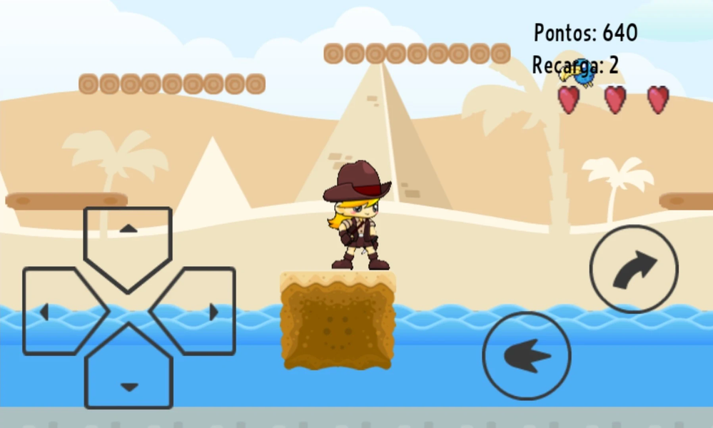 As aventuras de Mariana - Gameplay image of android game