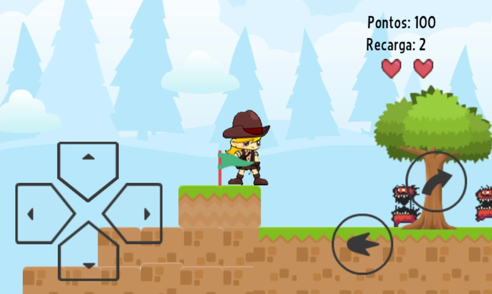 As aventuras de Mariana - Gameplay image of android game