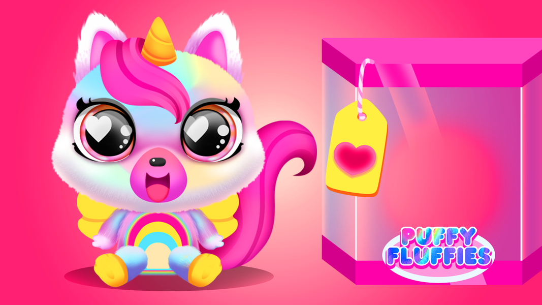 Puffy Fluffies Toy Collector - Gameplay image of android game