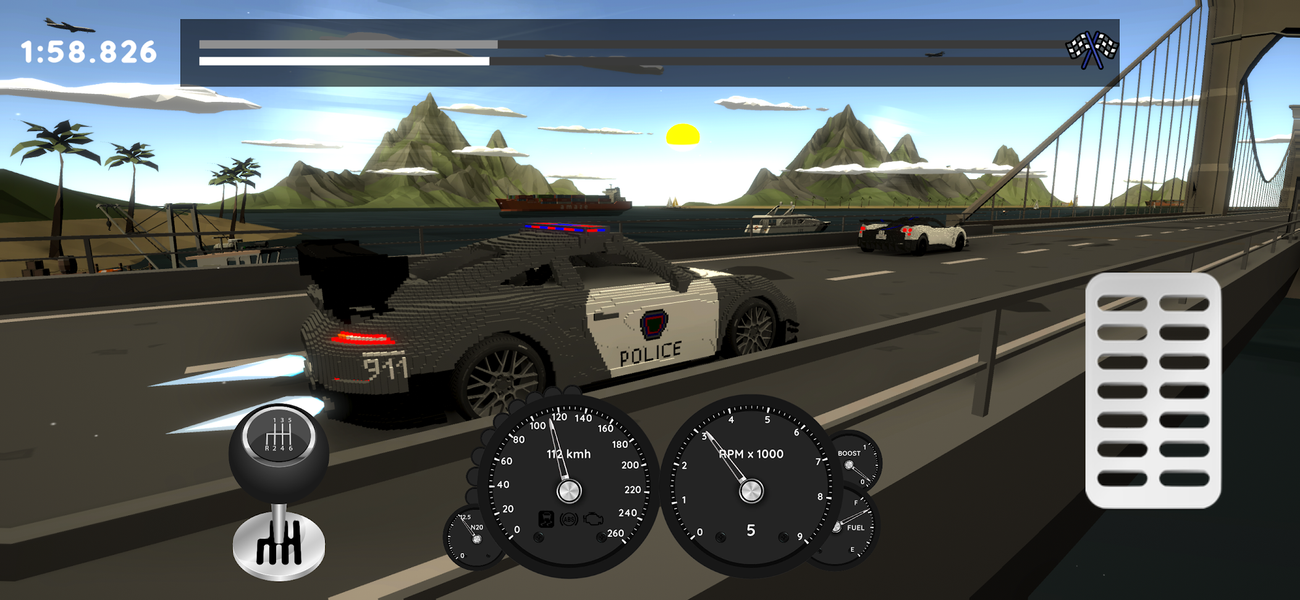 Drag Sim: King Of The Racing - عکس بازی موبایلی اندروید