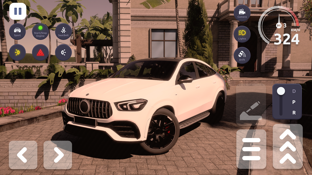 3D Suv Car Driving Simulator - Gameplay image of android game