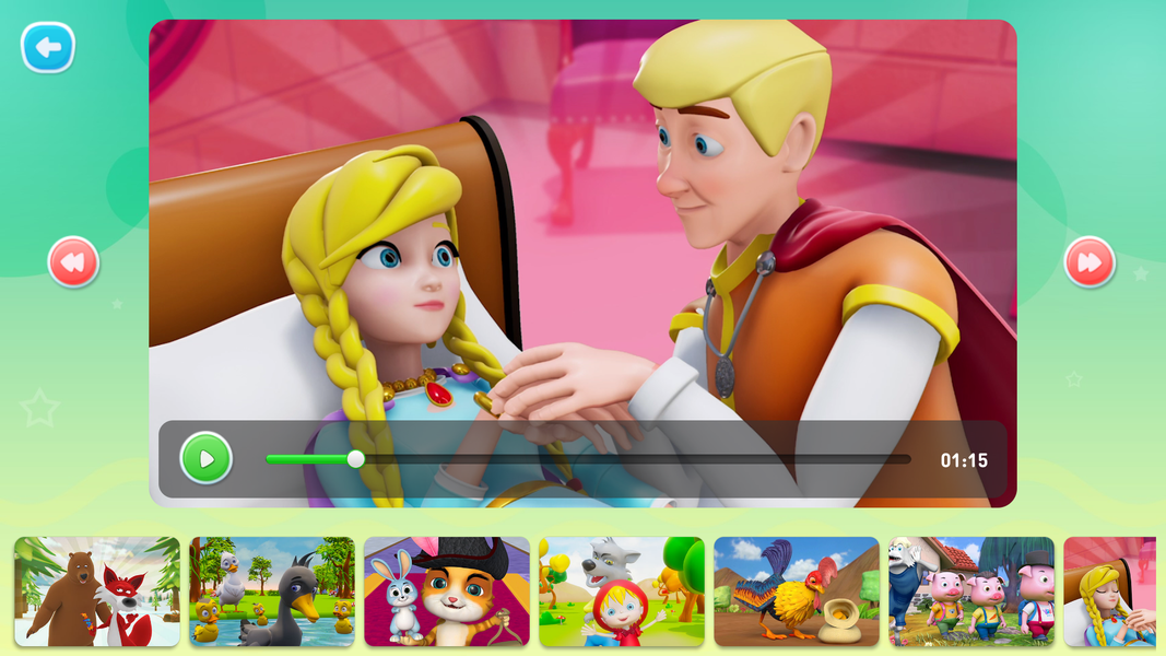 Bedtime Stories - HeyKids - عکس برنامه موبایلی اندروید