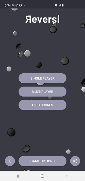 Reversi - A Free and Fun Board - Gameplay image of android game