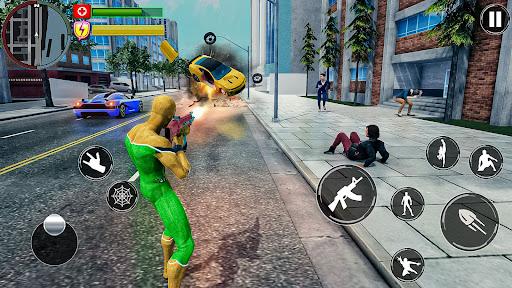 Spider Rope Hero : Crime City - عکس برنامه موبایلی اندروید