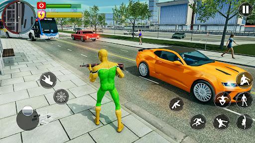 Spider Rope Hero : Crime City - Image screenshot of android app