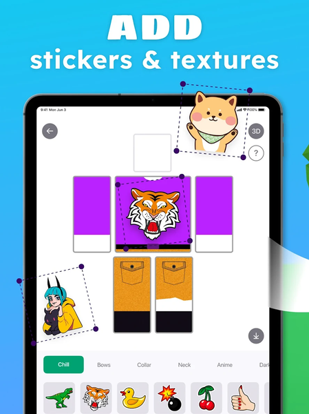 Skins Clothes Maker for Roblox - عکس برنامه موبایلی اندروید