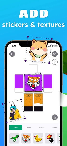 Skins Clothes Maker for Roblox - عکس برنامه موبایلی اندروید