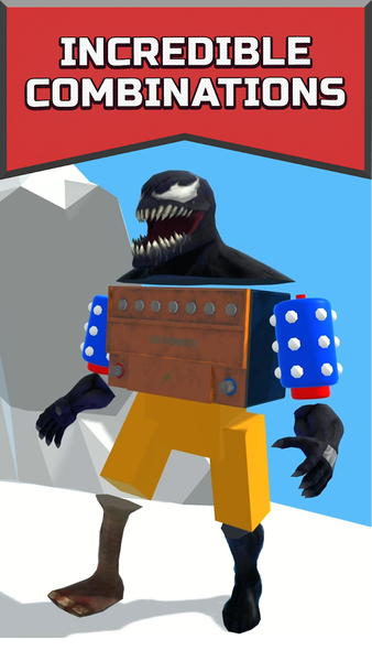 Ragdoll Robot Duel - Gameplay image of android game