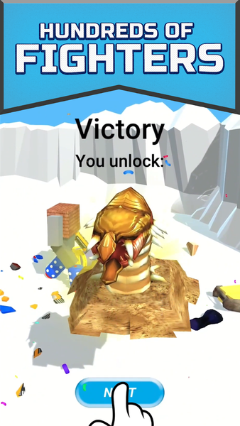 Ragdoll Robot Duel - Gameplay image of android game