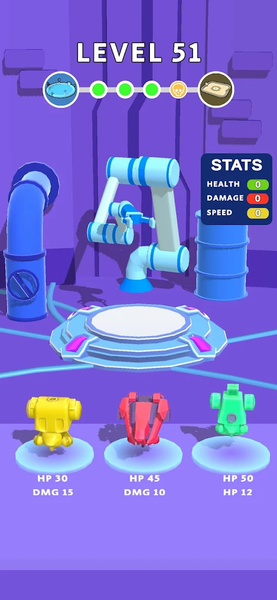 Robot Evolutions - عکس بازی موبایلی اندروید