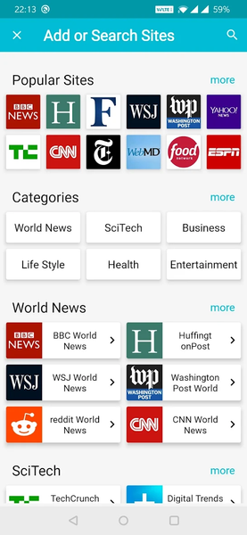 Worlds News | Max Reader App - عکس برنامه موبایلی اندروید