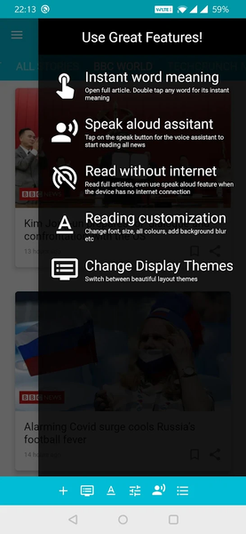 Worlds News | Max Reader App - عکس برنامه موبایلی اندروید