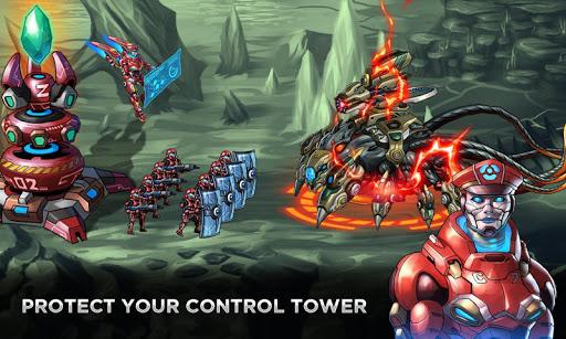 Robots Vs Zombies Attack - Gameplay image of android game