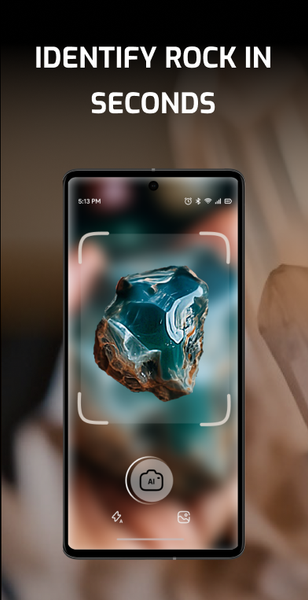 Rock & Crystal Identifier - ID - Image screenshot of android app