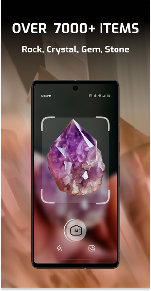 Rock & Crystal Identifier - ID - عکس برنامه موبایلی اندروید