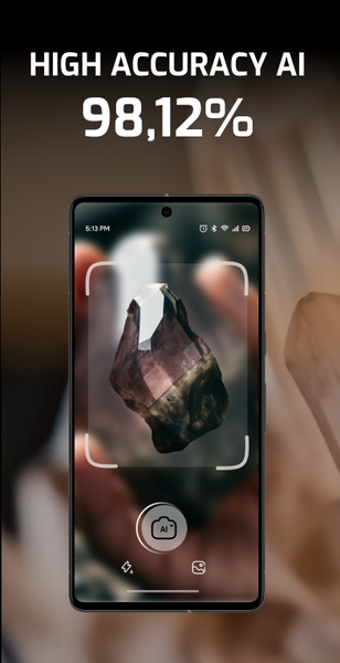Rock & Crystal Identifier - ID - Image screenshot of android app