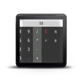 Calculator For Wear OS (Android Wear) - عکس برنامه موبایلی اندروید