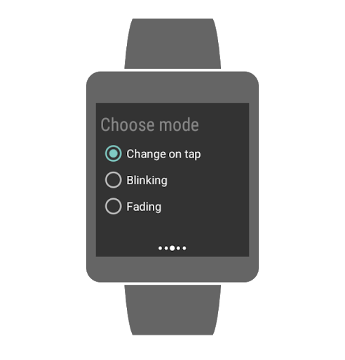Color Flashlight For Wear OS (Android Wear) - عکس برنامه موبایلی اندروید