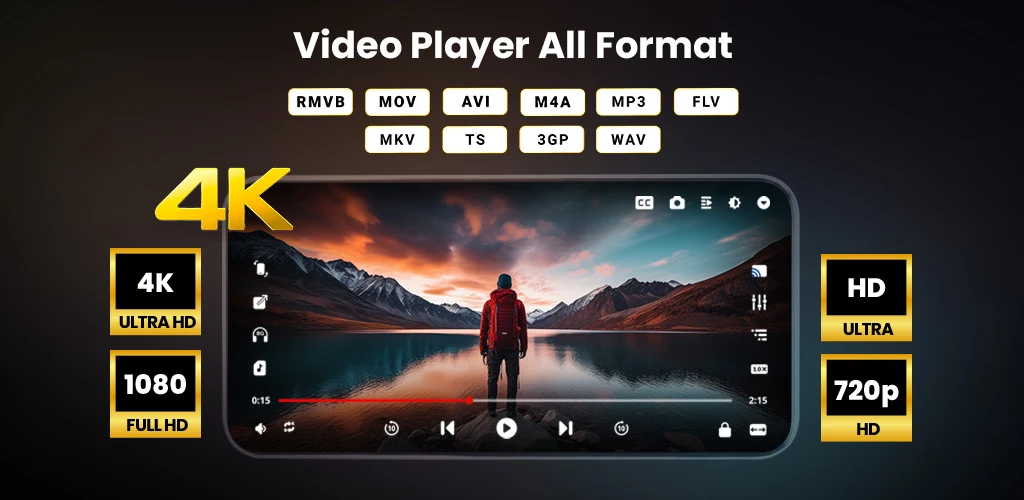 Video Player – HD & 4K Offline - Image screenshot of android app