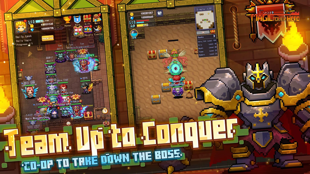 Magic Tower Hero - DungeonKing - عکس بازی موبایلی اندروید