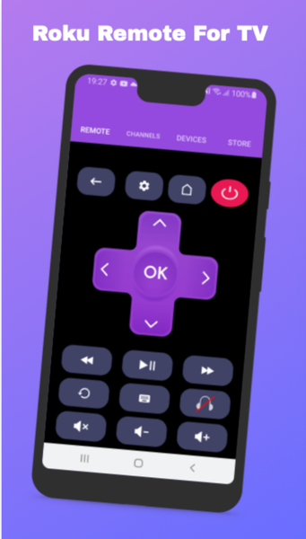 Remote for Roku TV Remote - عکس برنامه موبایلی اندروید