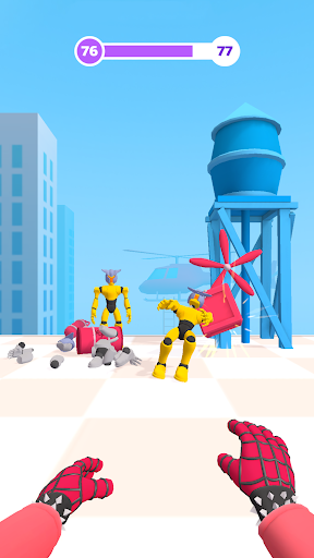 Ropy Hero 3D Action Adventure - Gameplay image of android game