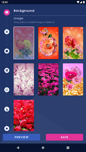 Diamond Rose Live Wallpaper - عکس برنامه موبایلی اندروید