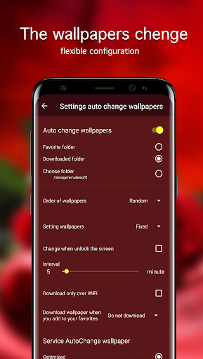 Rose Wallpapers ۴K - عکس برنامه موبایلی اندروید