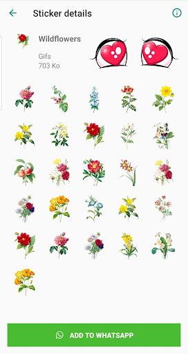 WASticker Roses Animated - عکس برنامه موبایلی اندروید