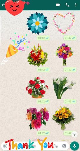 WASticker Roses Animated - عکس برنامه موبایلی اندروید