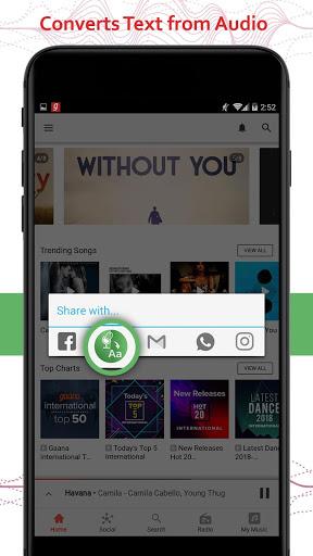 Audio To Text - Image screenshot of android app