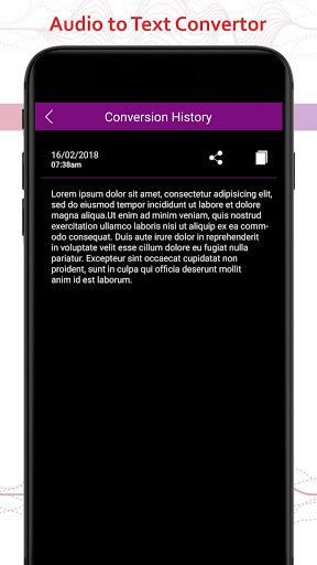 AI Audio To Text - AI Listen - عکس برنامه موبایلی اندروید