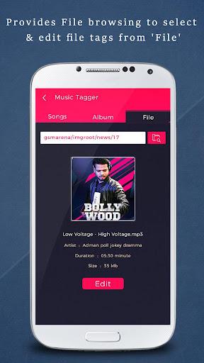 MP3 - Audio Tag Editor - Image screenshot of android app