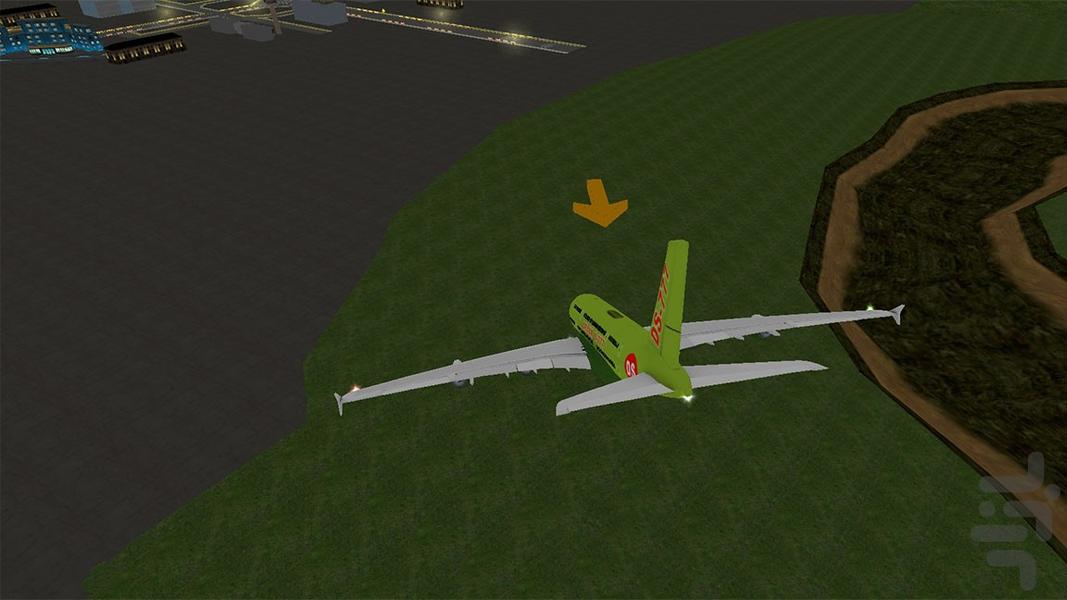 بازی هواپیما | خلبان بازی - Gameplay image of android game