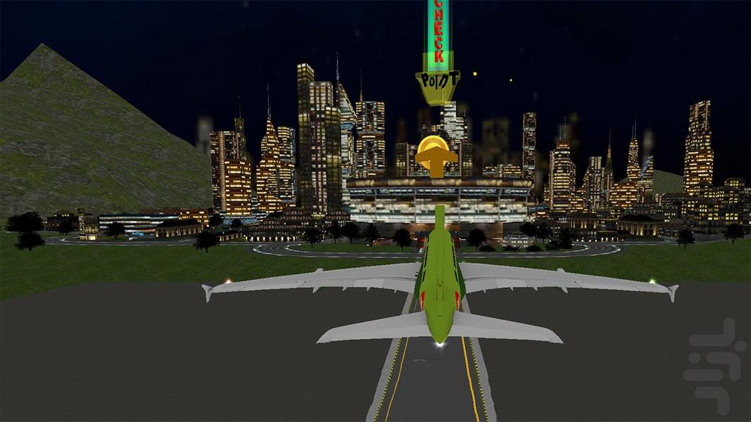 بازی هواپیما | خلبان بازی - Gameplay image of android game