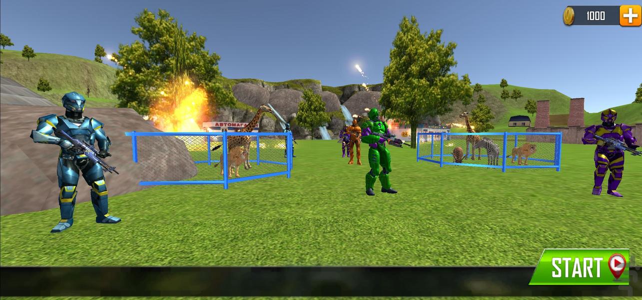 پلیس بازی | ربات پلیس جدید - عکس بازی موبایلی اندروید