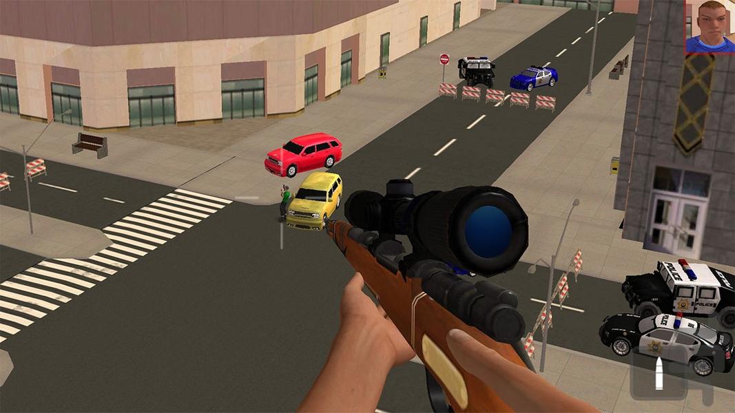 تک تیرانداز | تفنگ بازی - Gameplay image of android game