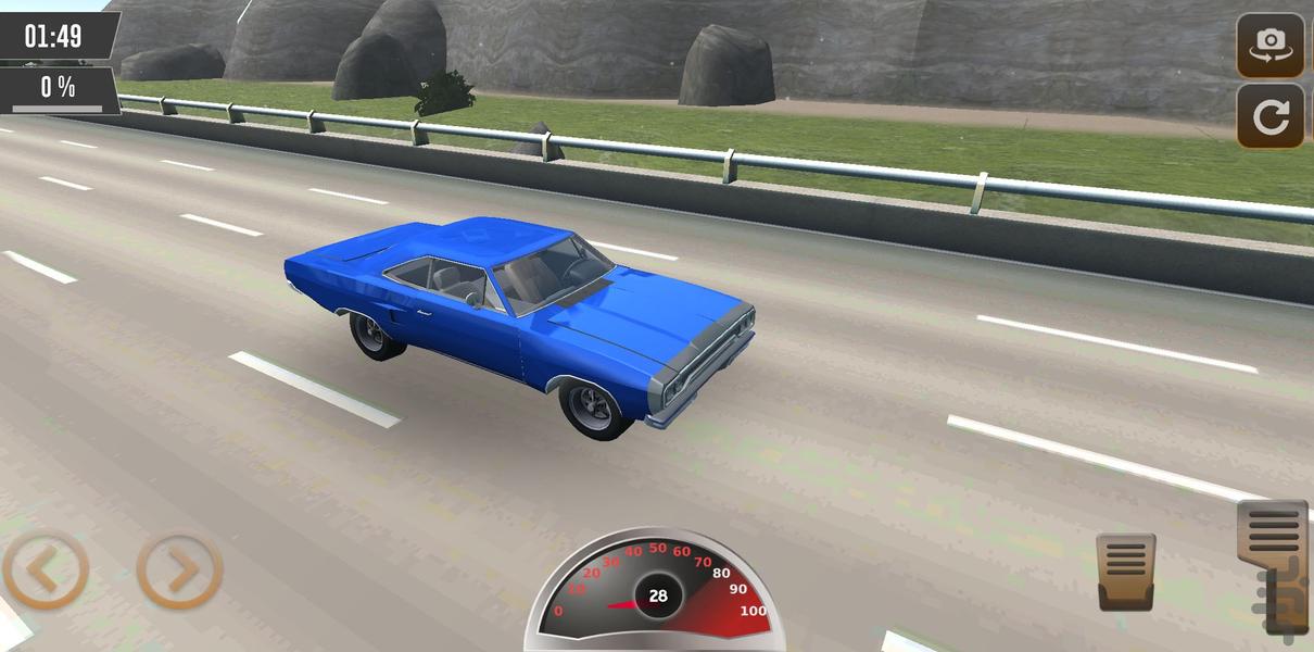 بازی تصادف ماشین | ماشین بازی - عکس بازی موبایلی اندروید