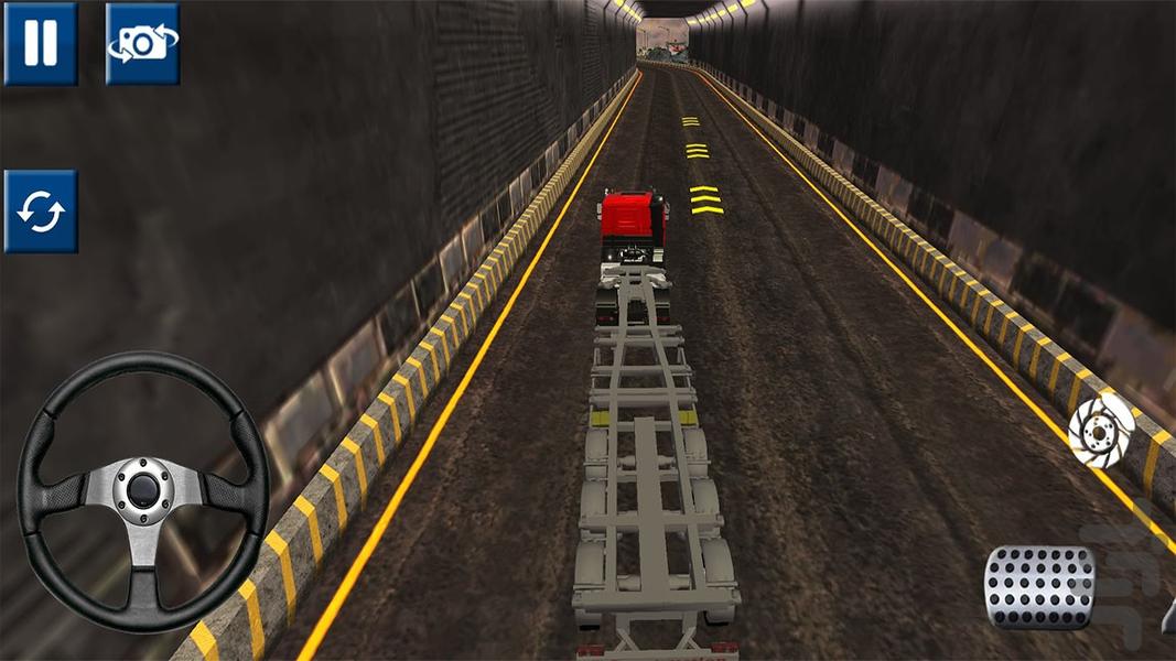 ماشین سنگین خارجی | بازی کامیون - Gameplay image of android game