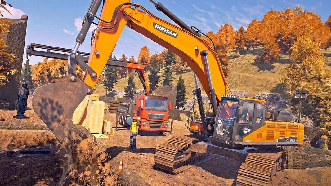 ماشین سنگین خارجی | بازی کامیون - Gameplay image of android game