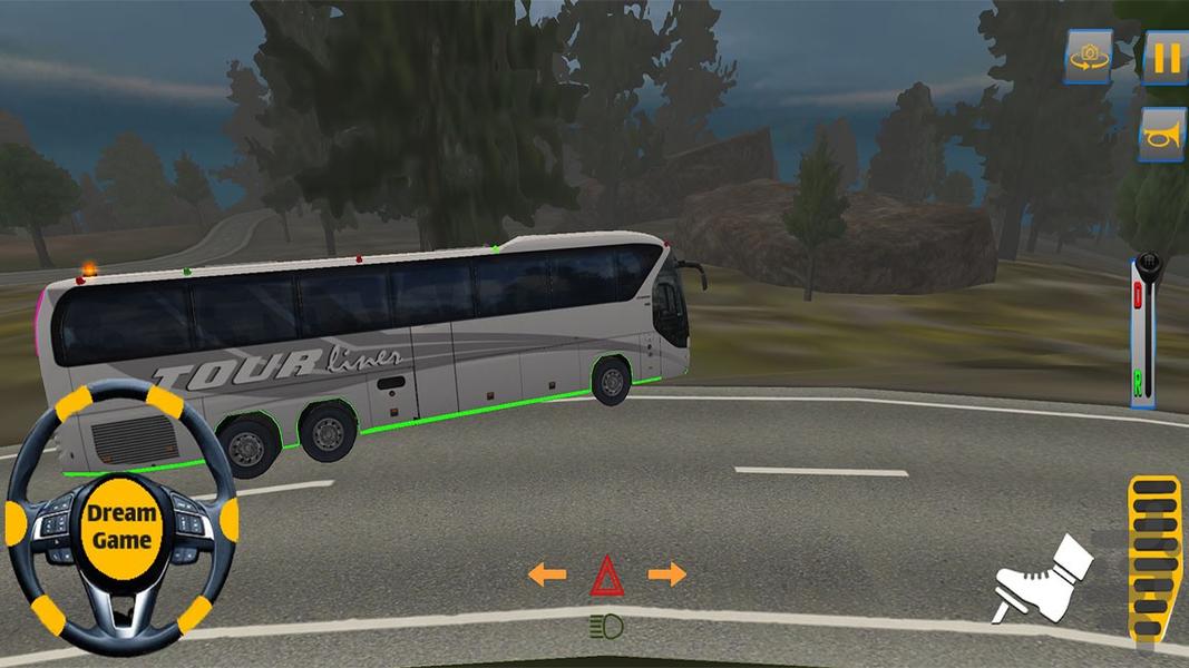 بازی رانندگی اتوبوس | بازی جدید - Gameplay image of android game