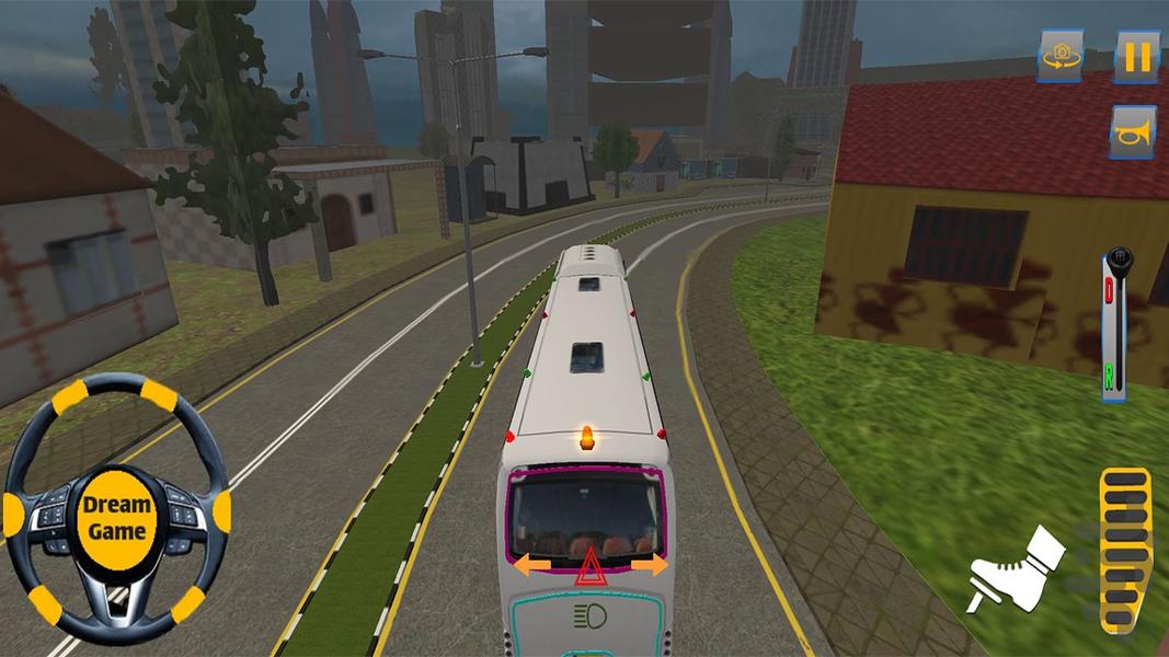 بازی رانندگی اتوبوس | بازی جدید - Gameplay image of android game