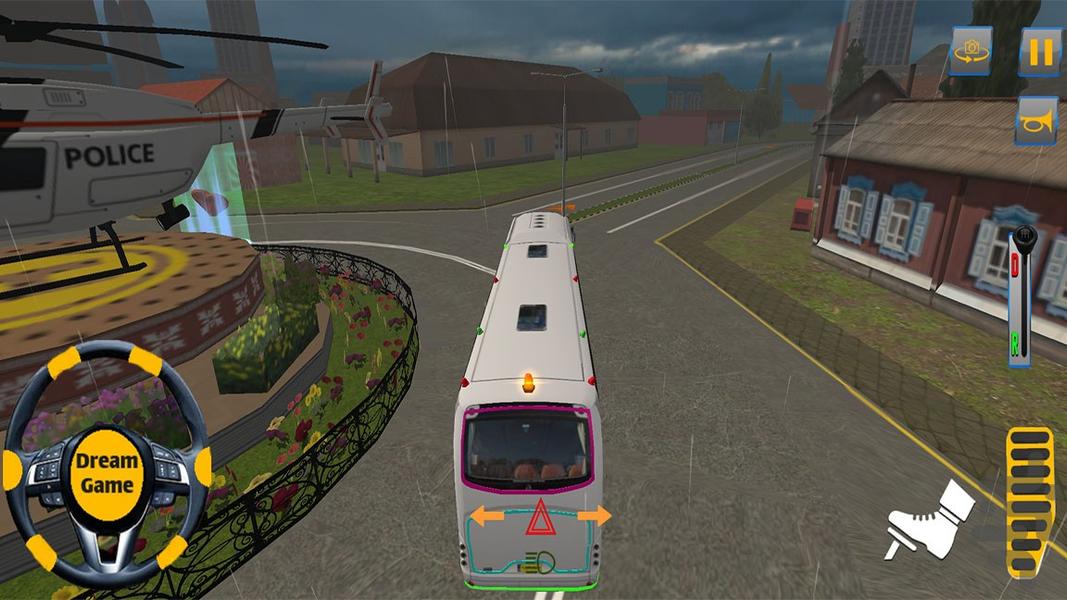 بازی رانندگی اتوبوس | بازی جدید - Gameplay image of android game