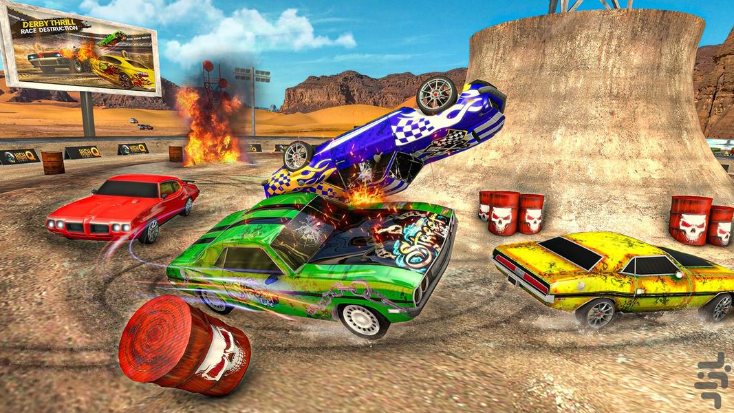 بازی جنگ ماشین ها - Gameplay image of android game