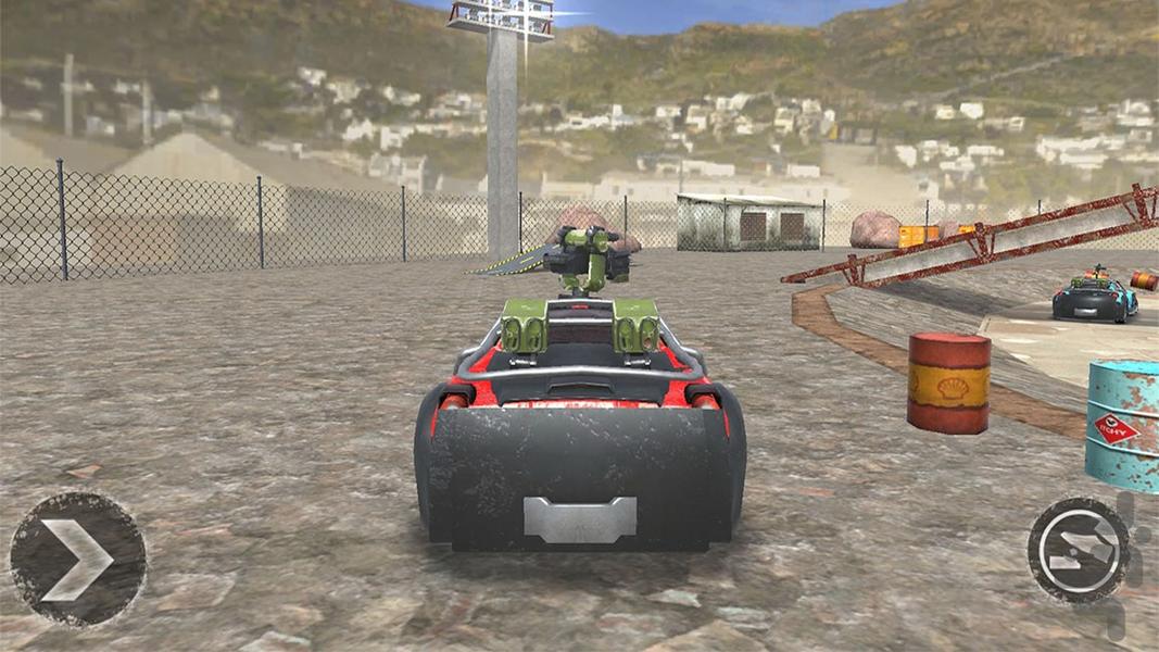 بازی جنگ ماشین ها - Gameplay image of android game