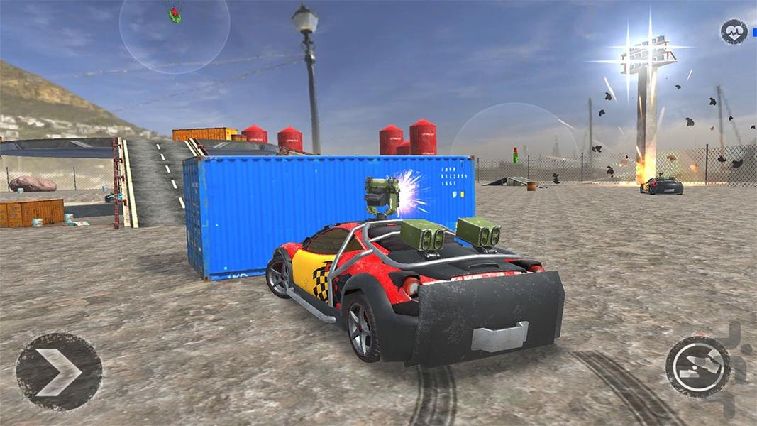 بازی جنگ ماشین ها - Gameplay image of android game